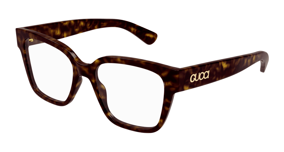 Gucci GG1791O Eyeglasses - Havana / Transparent (006)