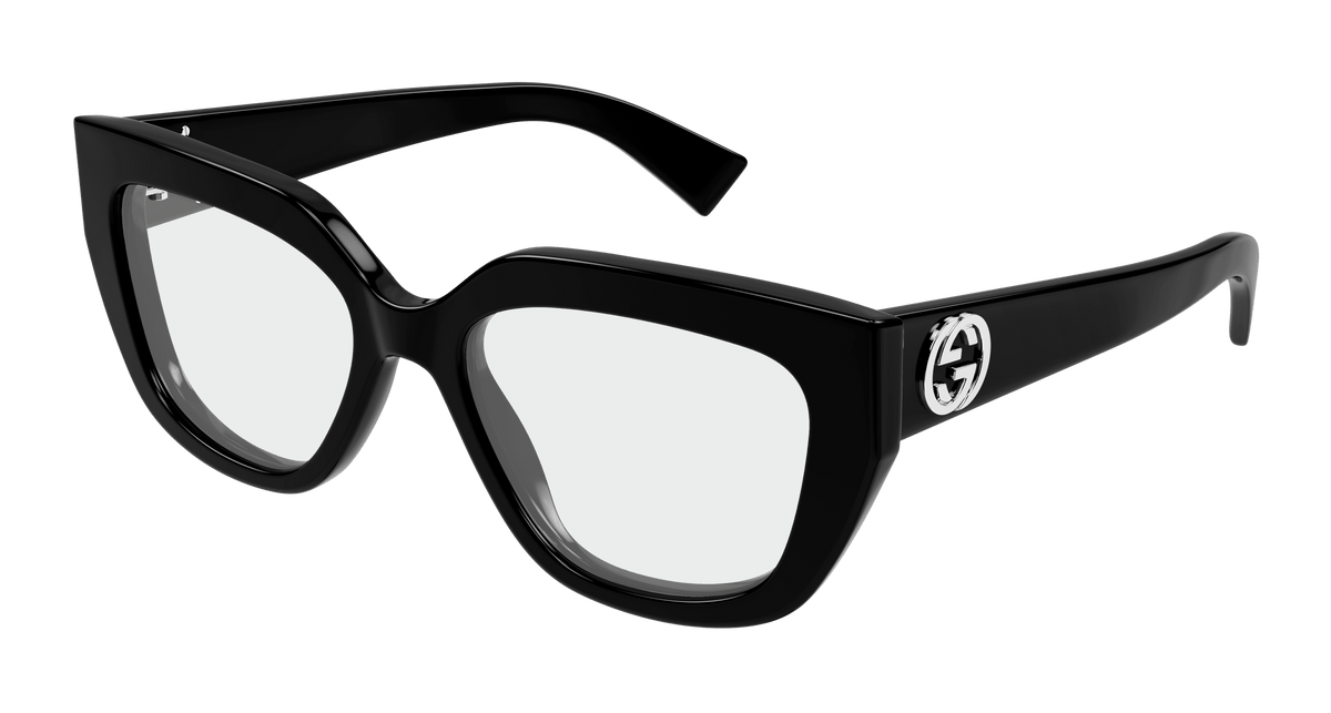 Gucci GG1847O Eyeglasses - Black / Transparent (001)