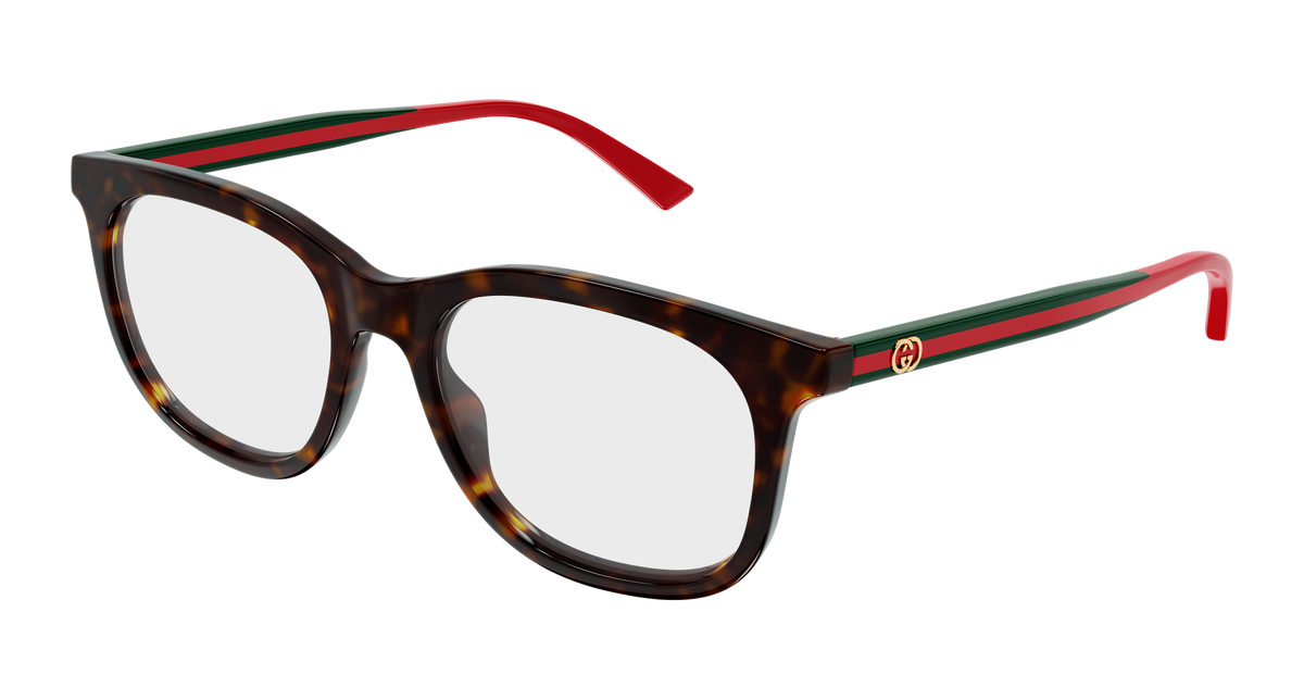 Gucci GG1990O Eyeglasses - Havana / Transparent (006)