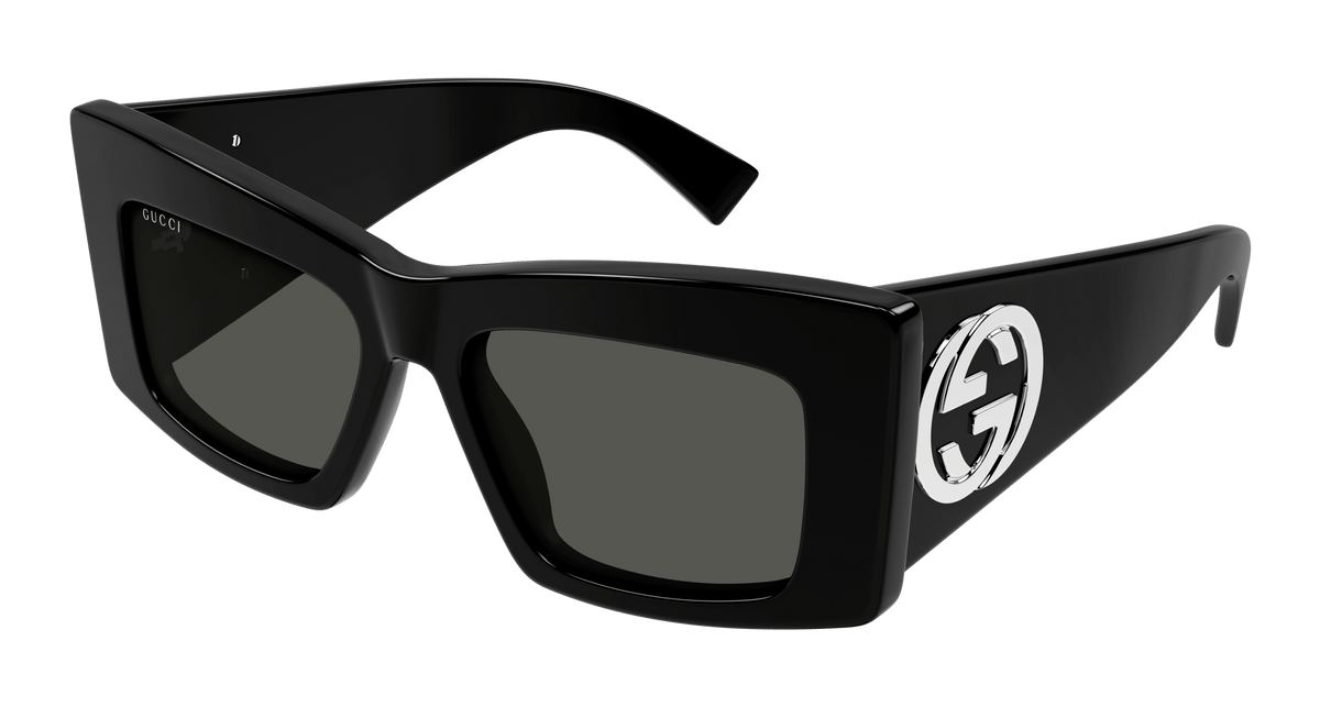 Gucci GG1842S Sunglasses - Black / Grey (001)