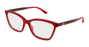 Gucci GG1989O Eyeglasses - Burgundy / Transparent (004)