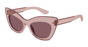 Alexander McQueen AM0516S Sunglasses - Pink / Brown (004)