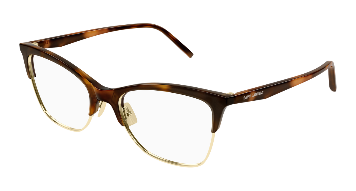 Saint Laurent SL 769 Eyeglasses - Havana / Transparent (001)
