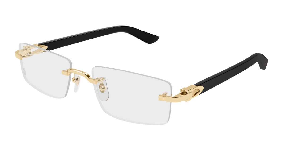 Cartier CT0581O Eyeglasses - Gold / Transparent (005)