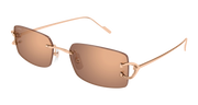 Cartier CT0605S Sunglasses - Copper / Gold (003)