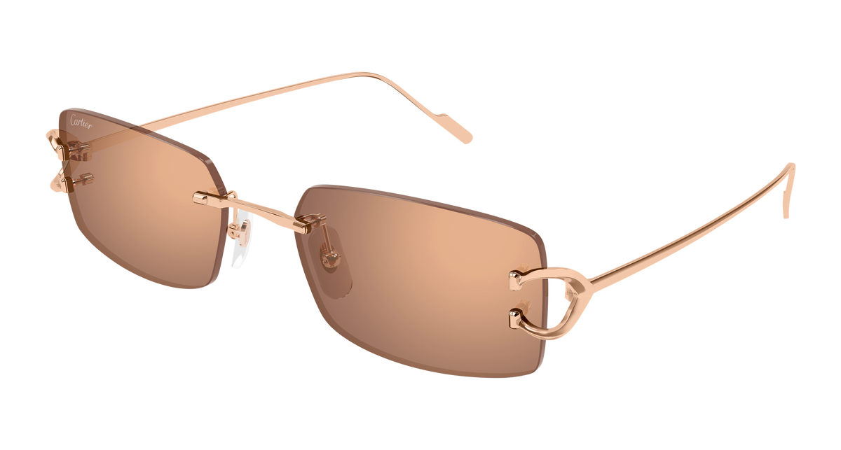 Cartier CT0605S Sunglasses - Copper / Gold (003)