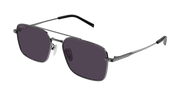 Gucci GG1957SA Sunglasses - Gunmetal / Violet (003)