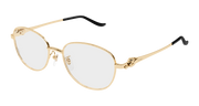 Cartier CT0603OA Eyeglasses - Gold / Transparent (001)