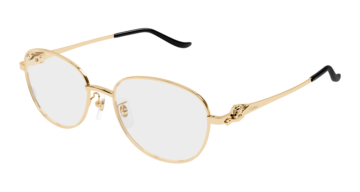 Cartier CT0603OA Eyeglasses - Gold / Transparent (001)