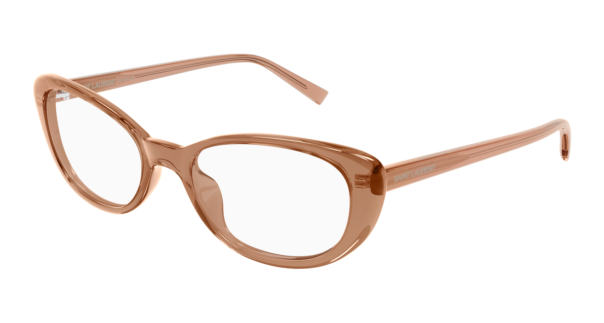 Saint Laurent SL 822 OPT Eyeglasses - Brown / Transparent (008)