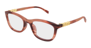Gucci GG2035OA Eyeglasses - Havana / Transparent (003)