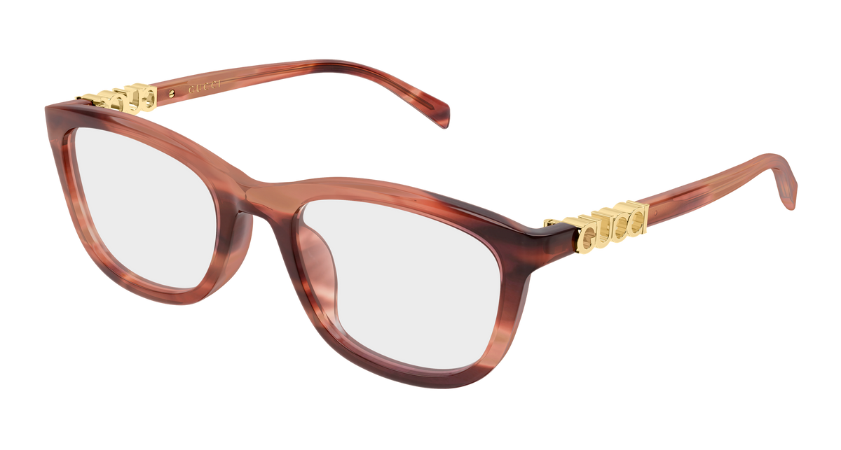 Gucci GG2035OA Eyeglasses - Havana / Transparent (003)