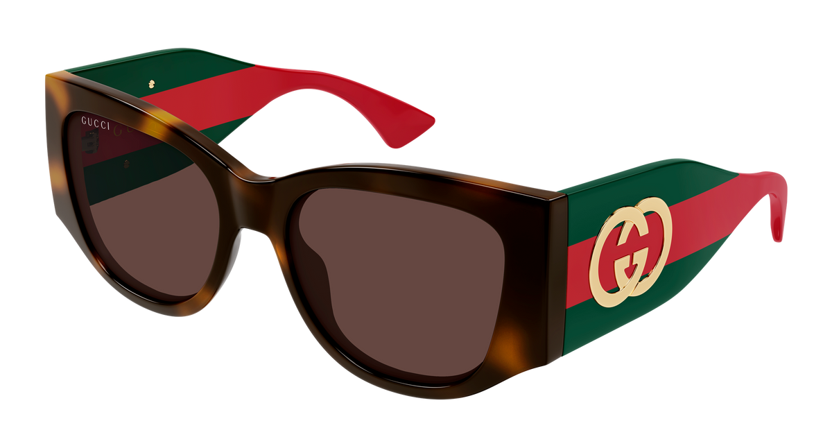Gucci GG2115S Sunglasses - Havana / Brown (002)