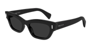 Alexander McQueen AM0548S Sunglasses - Black / Grey (001)