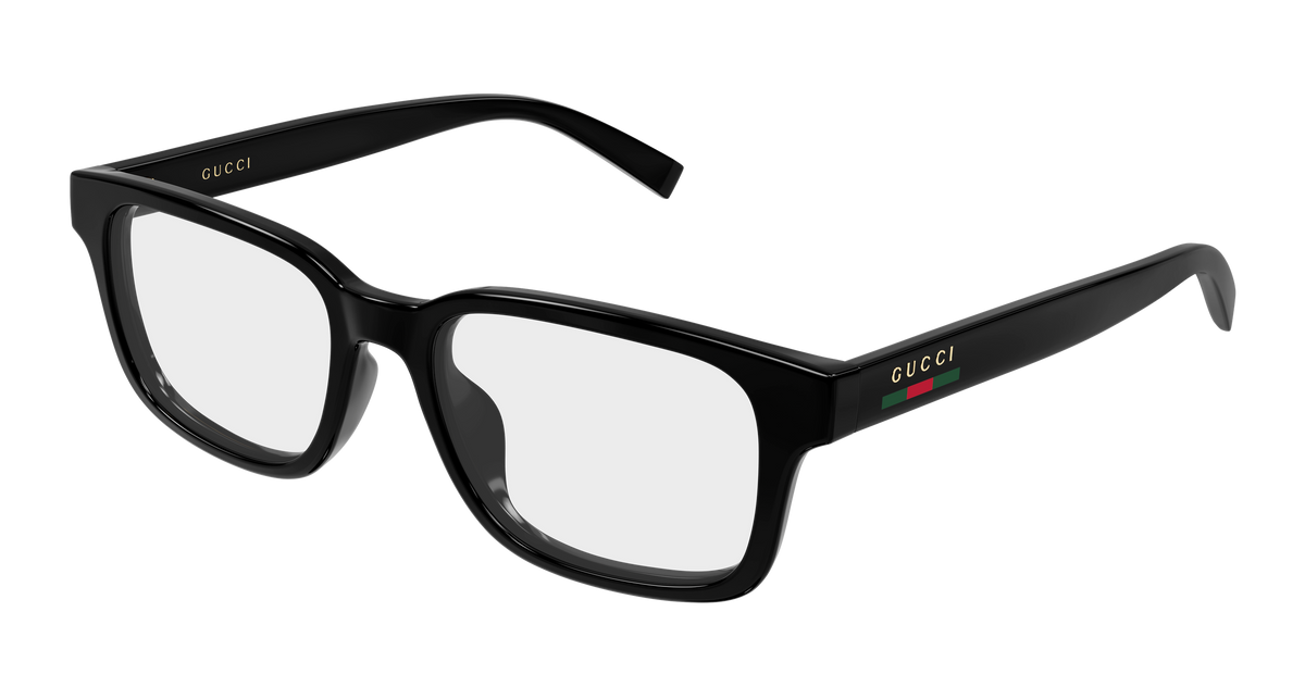 Gucci GG2107OL Eyeglasses - Black / Transparent (001)