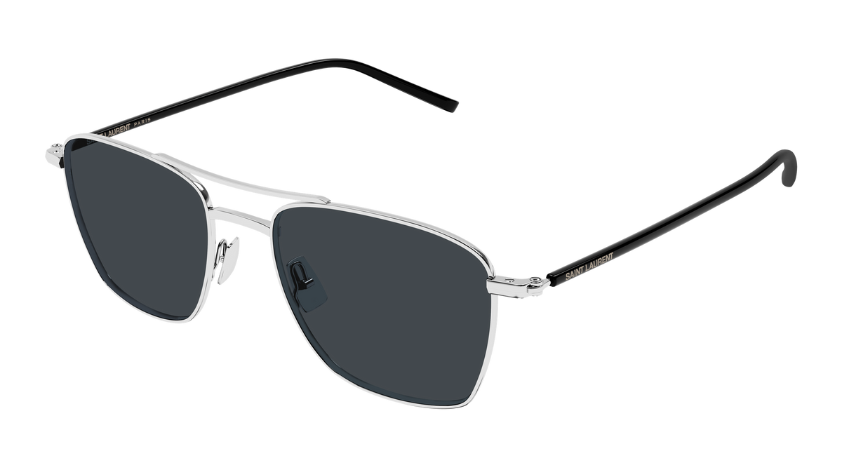 Saint Laurent SL 866 Sunglasses - Silver / Grey (002)
