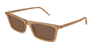 Saint Laurent SL 890 BETTY THIN Sunglasses - Brown (005)