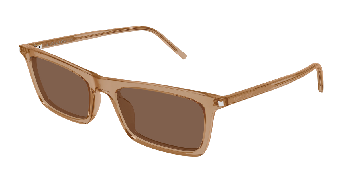 Saint Laurent SL 890 BETTY THIN Sunglasses - Brown (005)