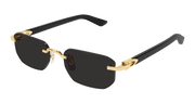 Cartier CT0622S Sunglasses - Gold / Grey (001)