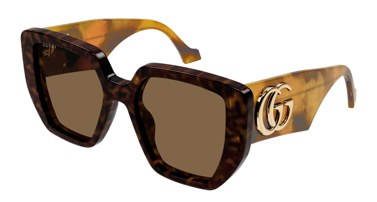 Gucci GG0956S Sunglasses - Havana / Brown (012)