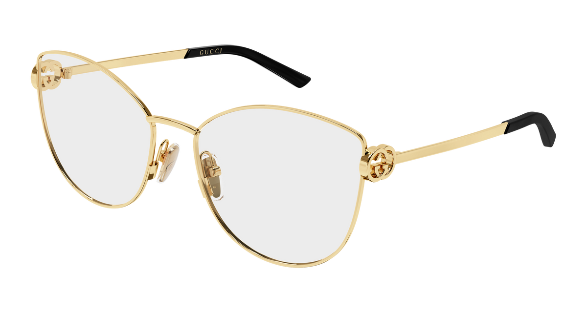 Gucci GG2049O Eyeglasses - Gold / Transparent (001)