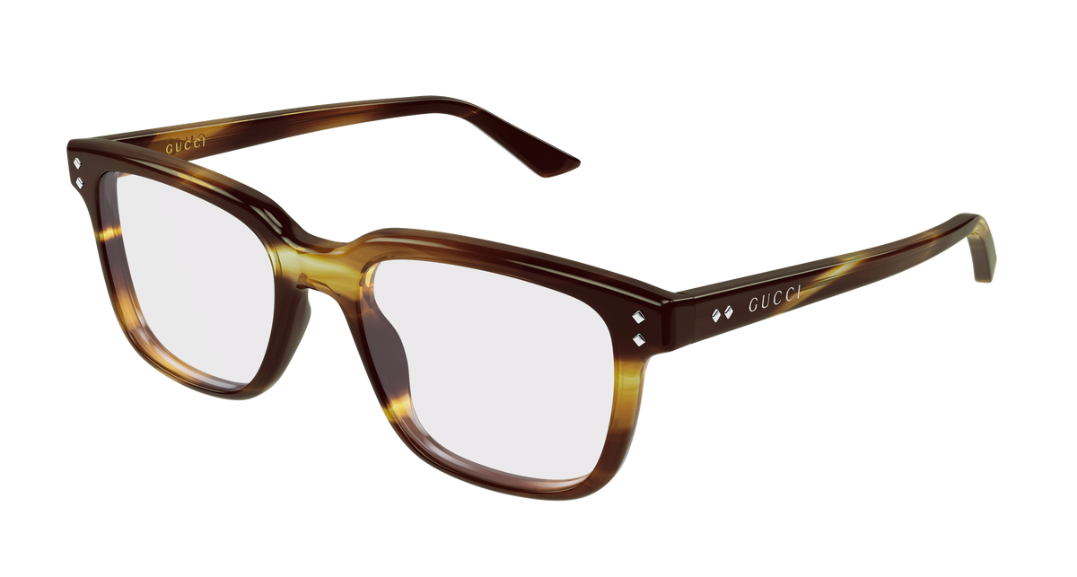 Gucci GG2131O Eyeglasses - Havana / Transparent (010)
