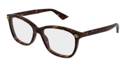 Gucci GG2113OA Eyeglasses - Havana / Transparent (002)