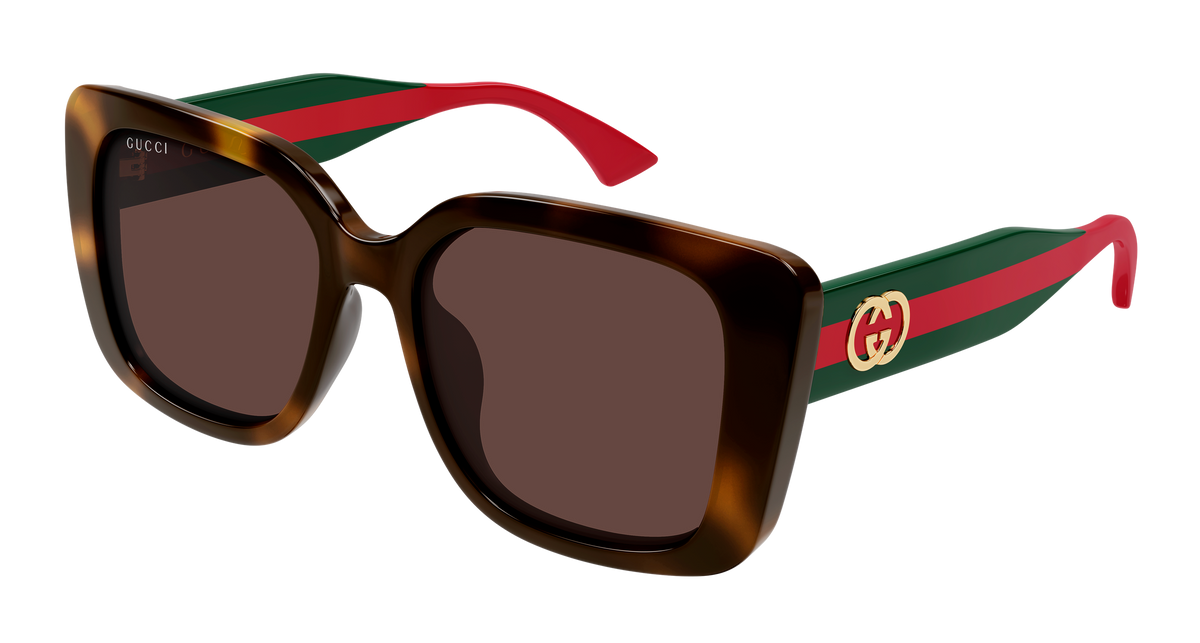 Gucci GG2118SA Sunglasses - Havana / Brown (002)