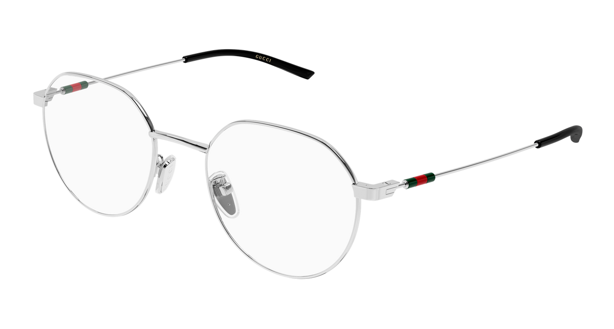Gucci GG2141OK Eyeglasses - Silver / Transparent (001)