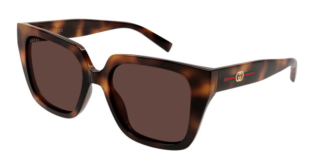 Gucci GG2102S Sunglasses - Havana / Brown (002)