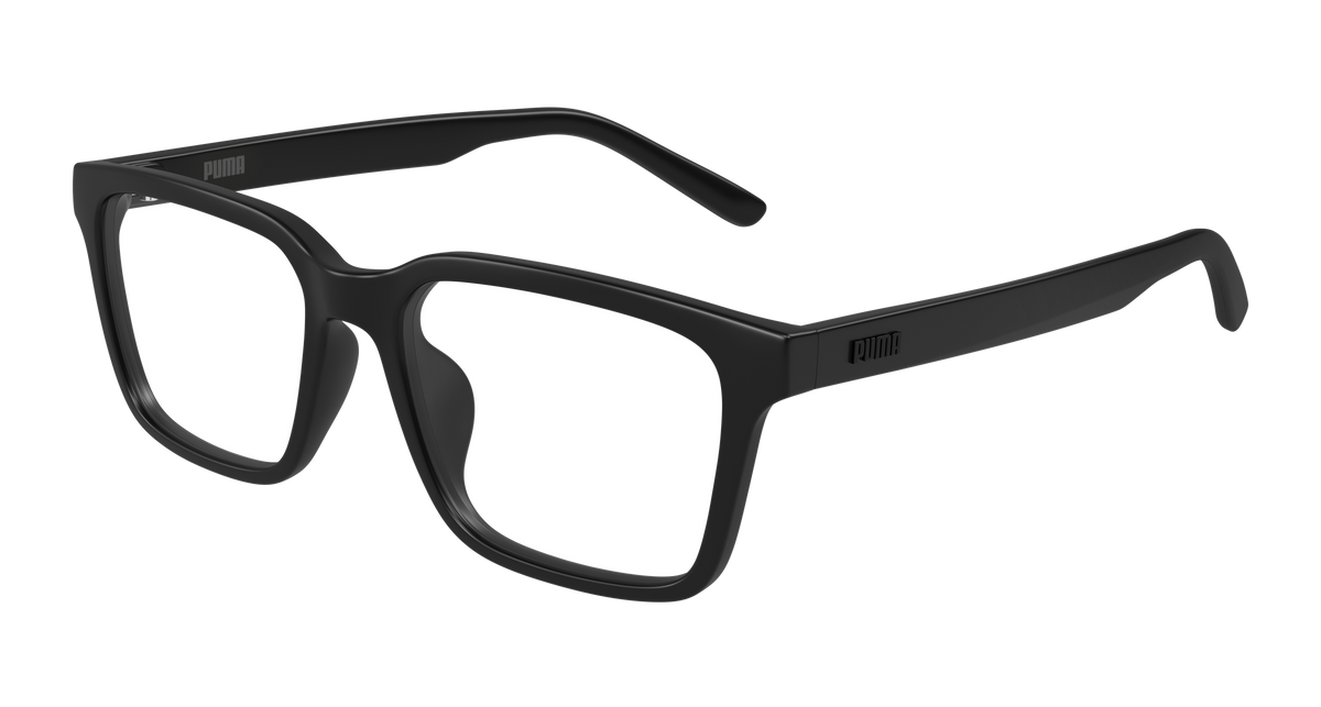Puma PU0531OA Eyeglasses - Black / Transparent (001)