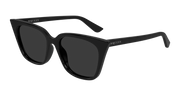 Alexander McQueen AM0556S Sunglasses - Black / Grey (001)