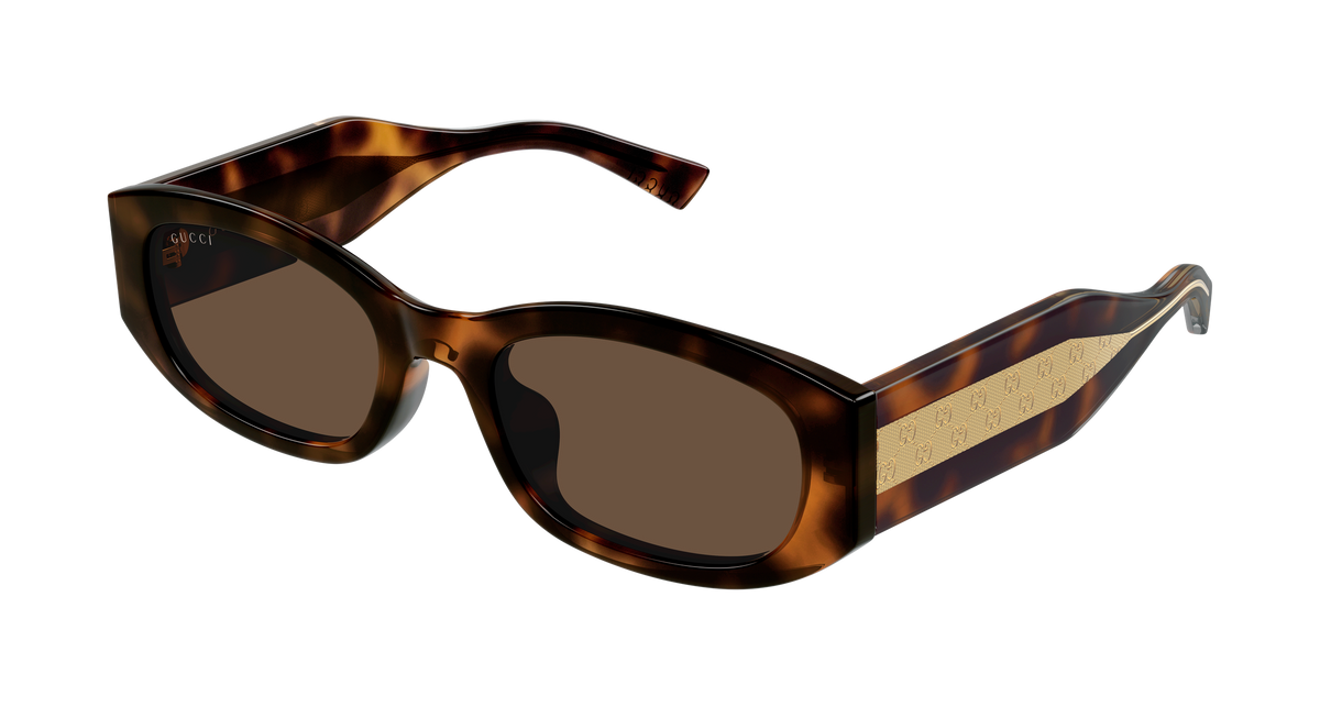 Gucci GG2068SA Sunglasses - Havana / Brown (002)