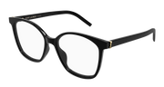 Saint Laurent SL M162 Eyeglasses - Black / Transparent (001)