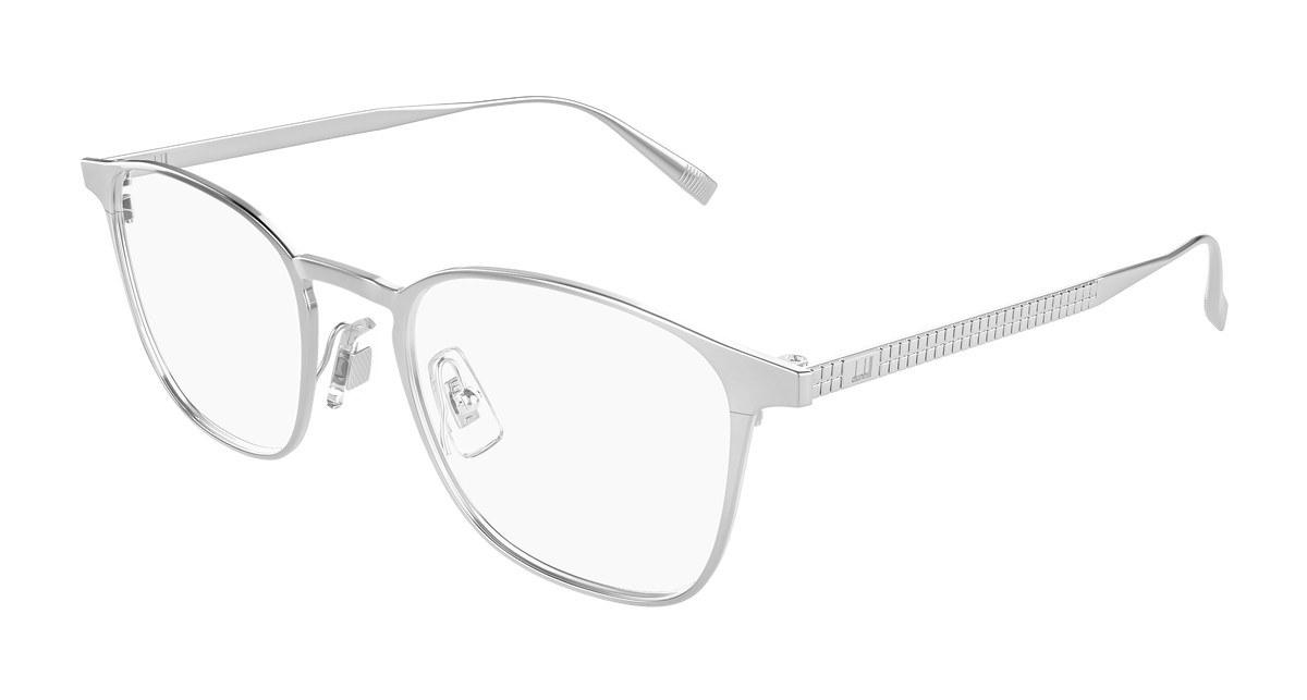 Dunhill DU0130O Eyeglasses - Silver / Transparent (002)