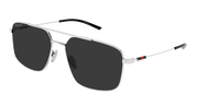 Gucci GG2096SA Sunglasses - Silver / Grey (001)