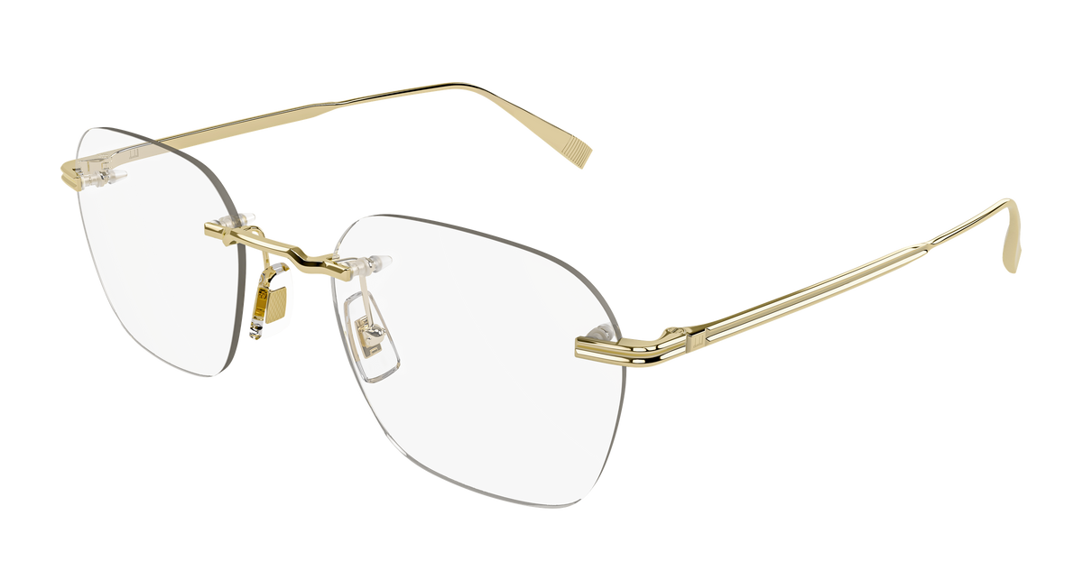 Dunhill DU0134O Eyeglasses - Gold / Transparent (003)
