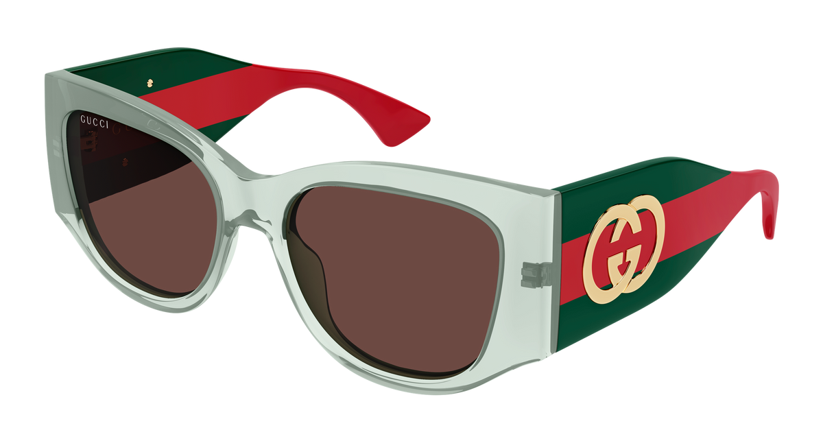 Gucci GG2115S Sunglasses - Green / Violet (003)