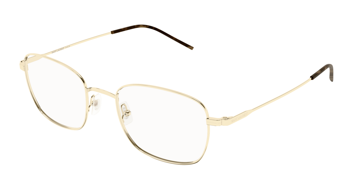 Saint Laurent SL 887 Eyeglasses - Gold / Transparent (003)