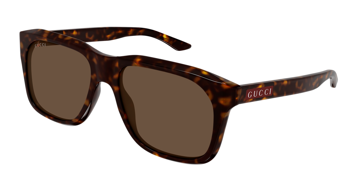 Gucci GG2077S Sunglasses - Havana / Brown (002)