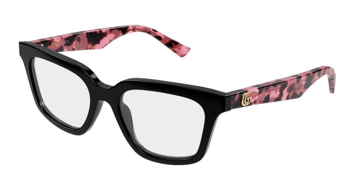 Gucci GG2180O Eyeglasses - Black / Transparent (003)