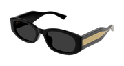 Gucci GG2068SA Sunglasses - Black / Grey (001)