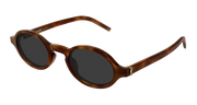 Saint Laurent SL M161 Sunglasses - Havana / Grey (003)