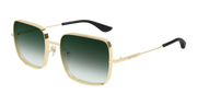 Alexander McQueen AM0564S Sunglasses - Gold / Green (003)