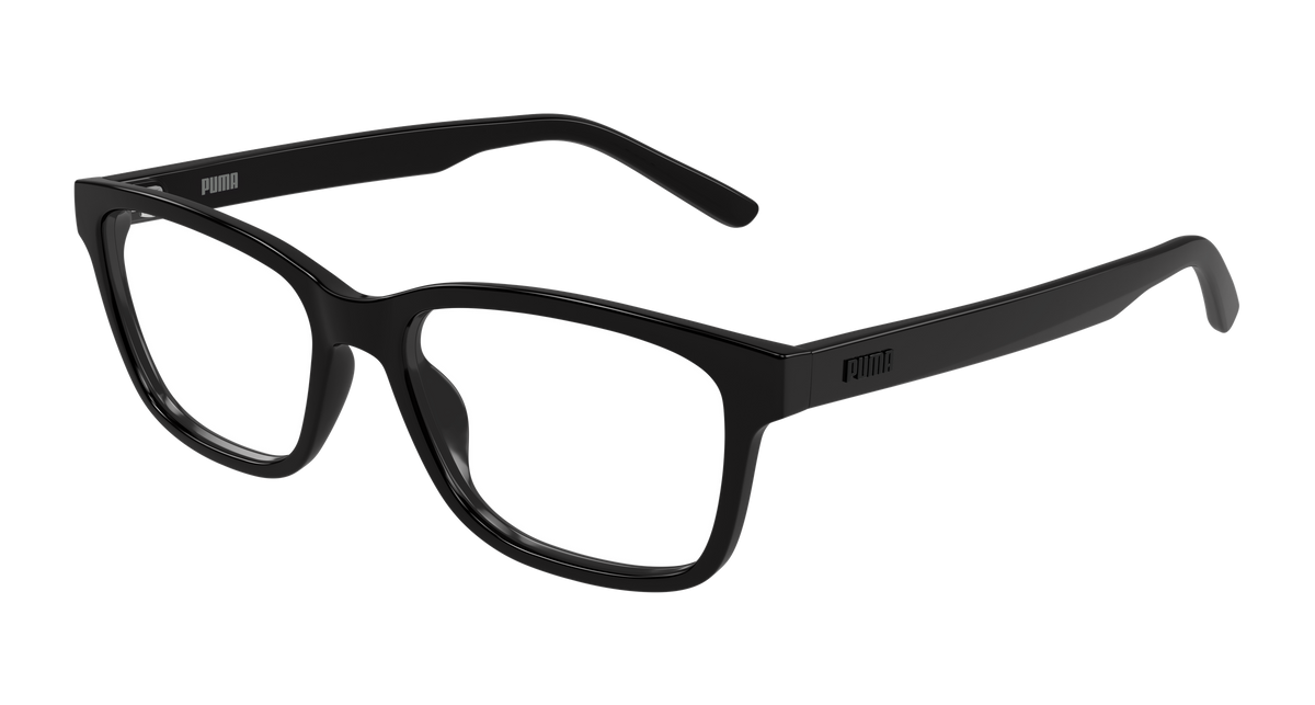 Puma PU0529O Eyeglasses - Black / Transparent (001)