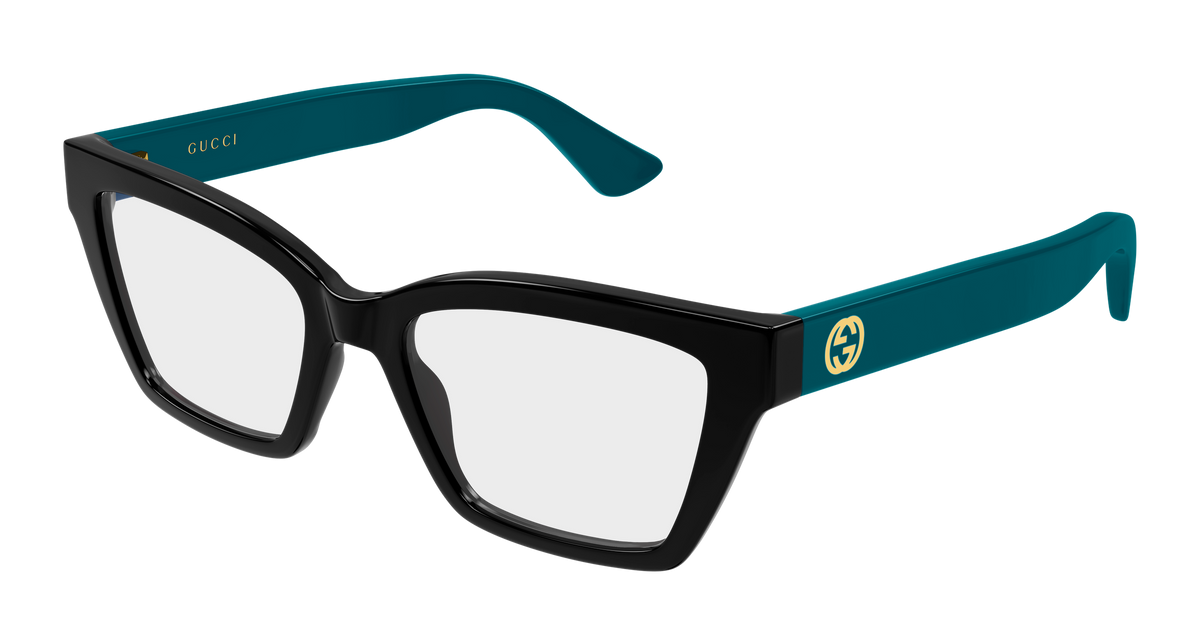 Gucci GG1715O Eyeglasses - Black / Transparent (013)