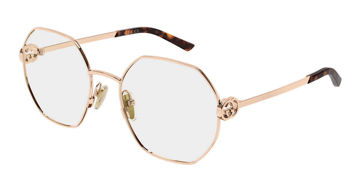 Gucci GG2048O Eyeglasses - Gold / Transparent (004)
