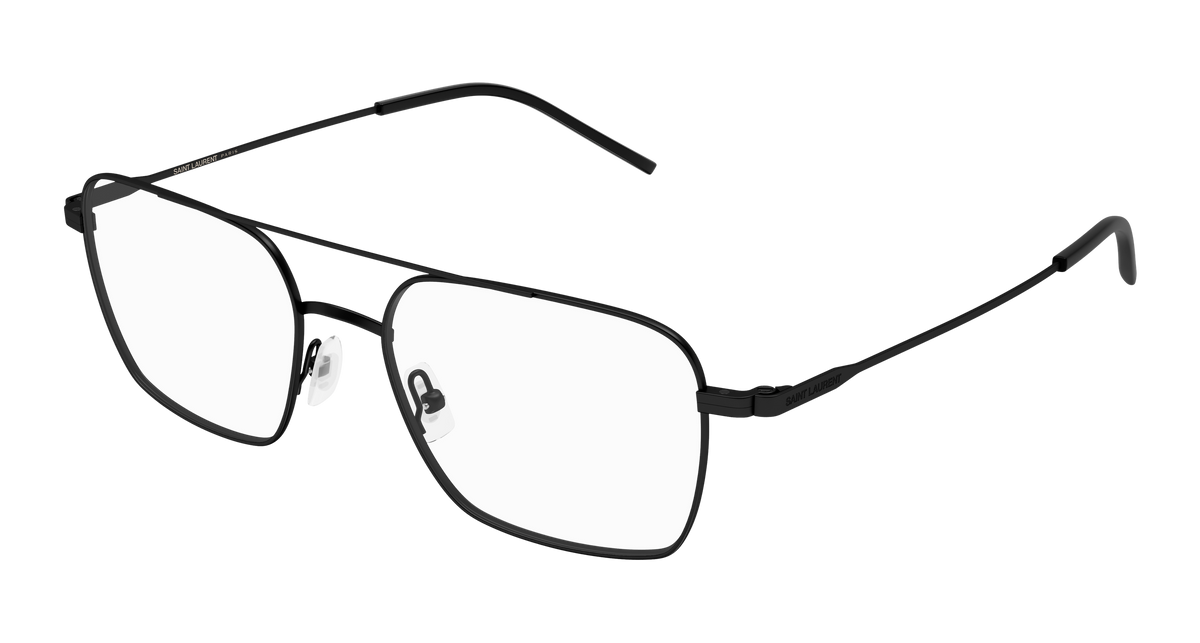 Saint Laurent SL 888 Eyeglasses - Black / Transparent (001)