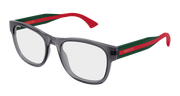 Gucci GG0004ONN Eyeglasses - Grey / Transparent (003)