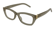 Saint Laurent SL M153 OPT Eyeglasses - Brown / Transparent (005)